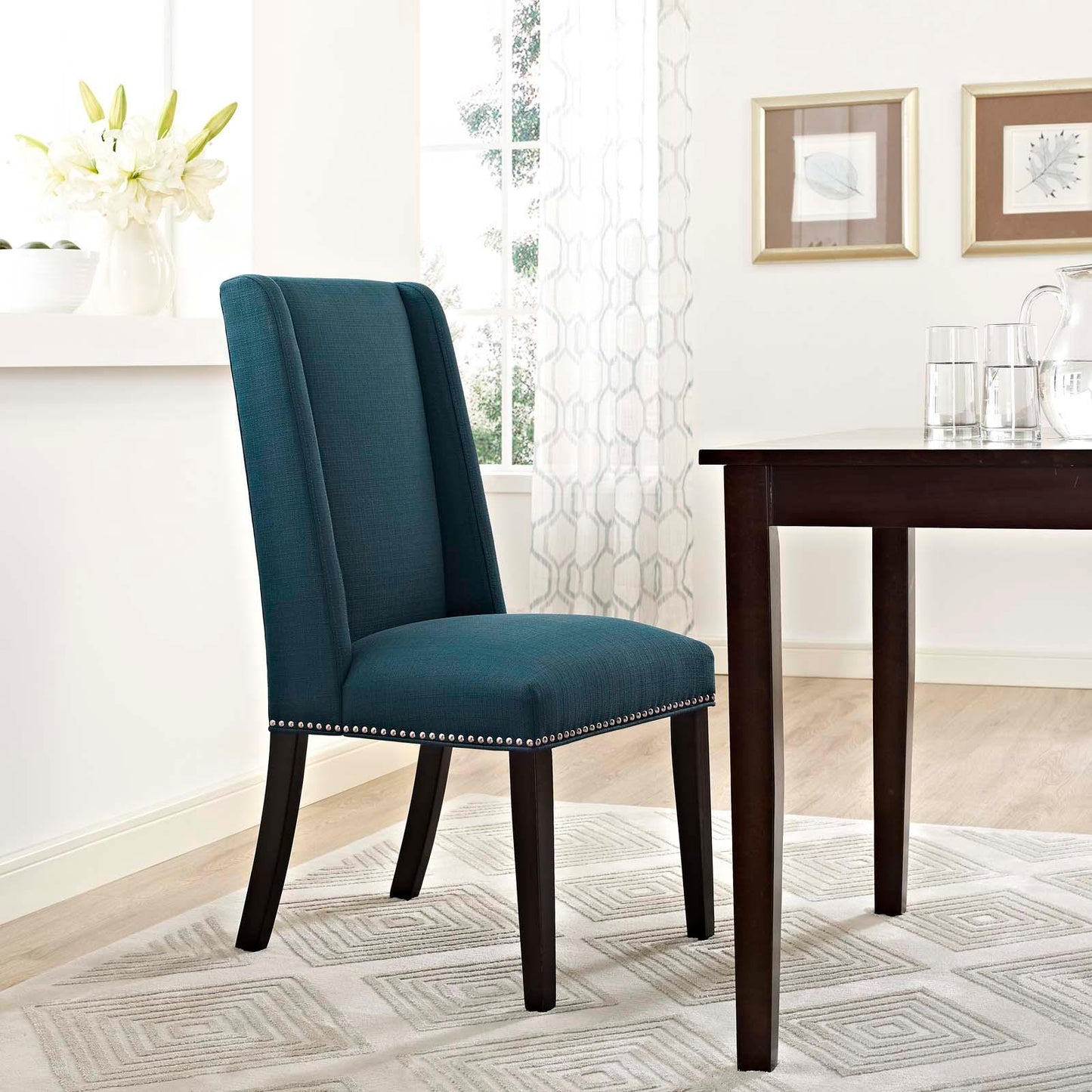 Modway Baron Fabric Dining Chair FredCo