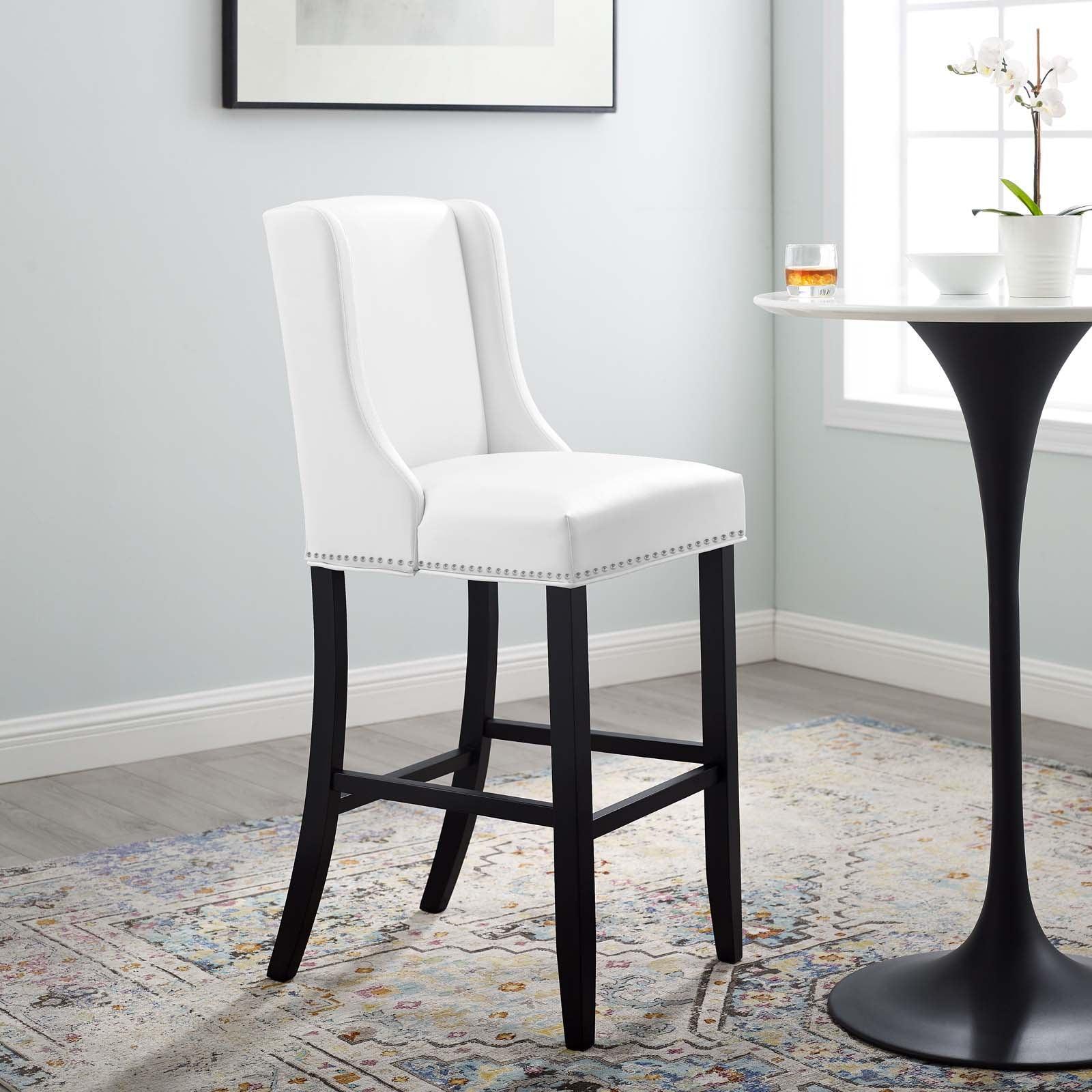 Modway Baron Faux Leather Bar Stool FredCo