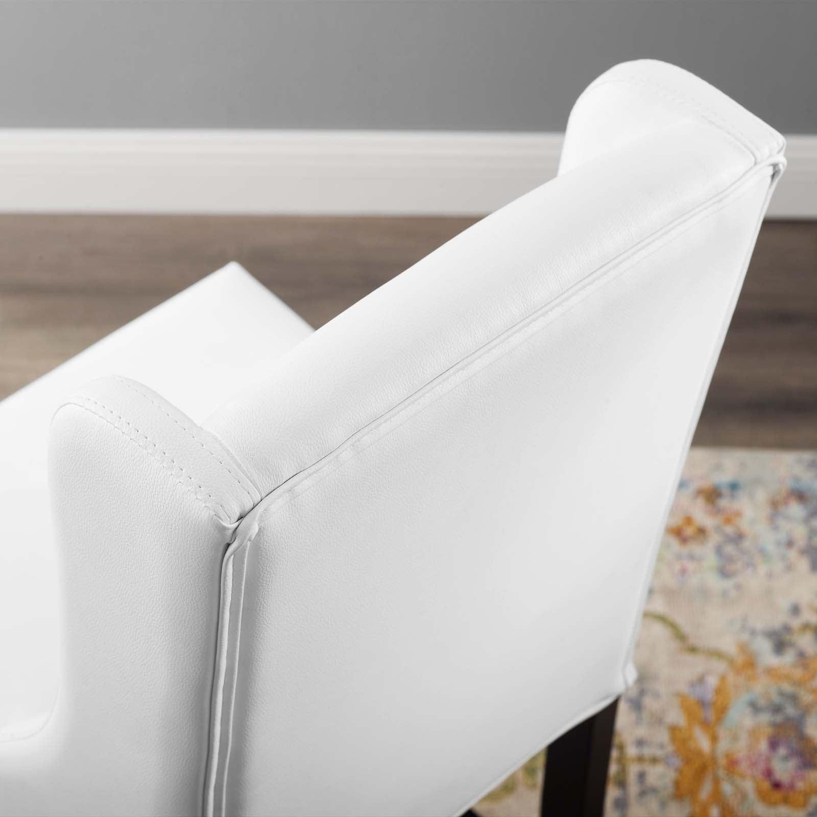 Modway Baron Faux Leather Counter Stool FredCo