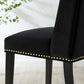 Modway Baron Performance Velvet Dining Chairs - Set of 2 FredCo