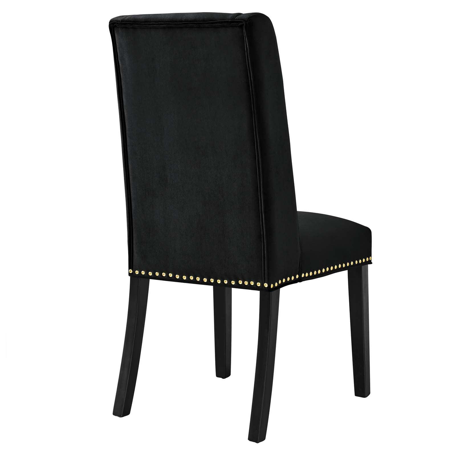 Modway Baron Performance Velvet Dining Chairs - Set of 2 FredCo