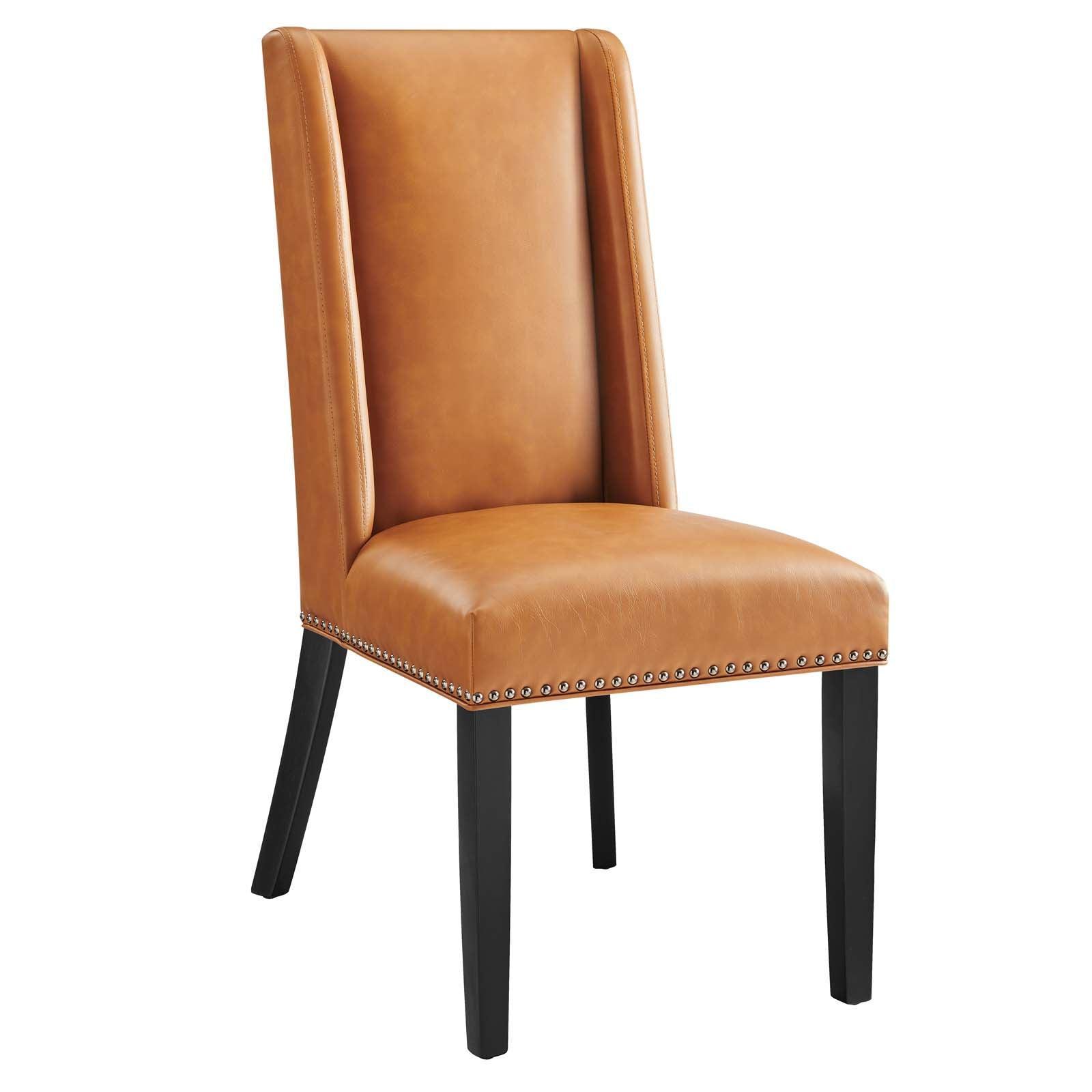Modway Baron Vegan Leather Dining Chair FredCo