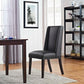 Modway Baron Vegan Leather Dining Chair FredCo