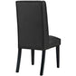 Modway Baron Vegan Leather Dining Chair FredCo