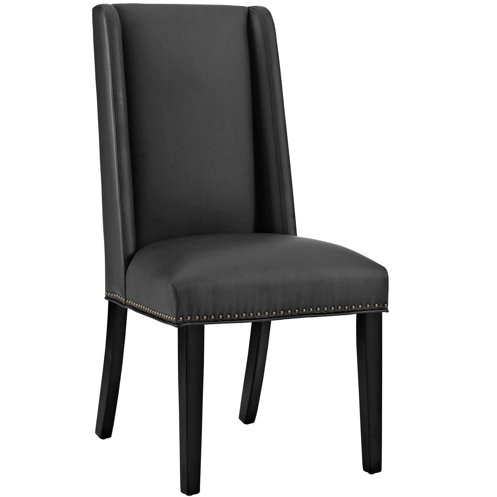 Modway Baron Vegan Leather Dining Chair FredCo