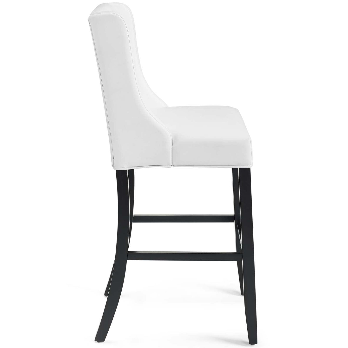 Modway Baronet Bar Stool Faux Leather Set of 2 FredCo