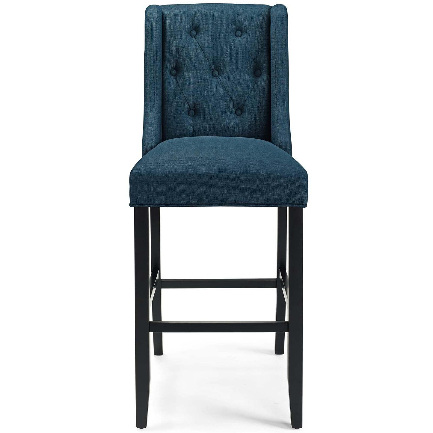 Modway Baronet Bar Stool Upholstered Fabric Set of 2 FredCo