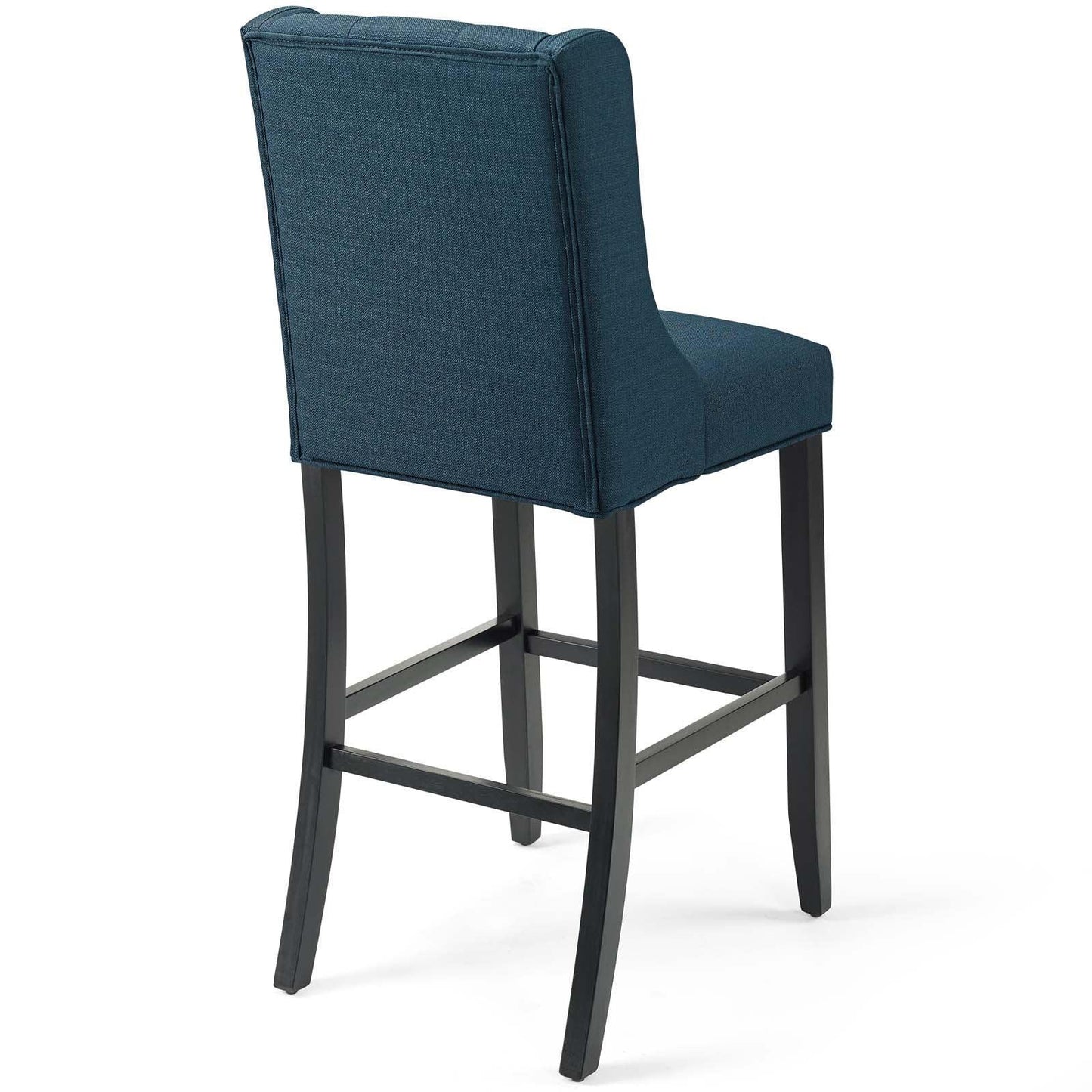 Modway Baronet Bar Stool Upholstered Fabric Set of 2 FredCo