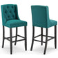 Modway Baronet Bar Stool Upholstered Fabric Set of 2 FredCo