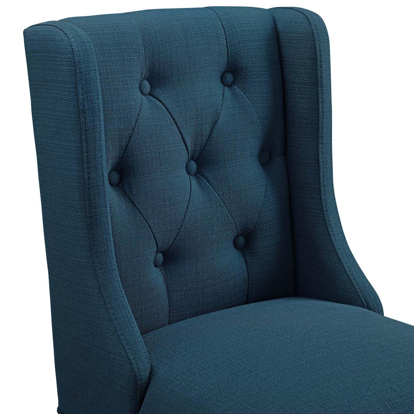 Modway Baronet Bar Stool Upholstered Fabric Set of 2 FredCo