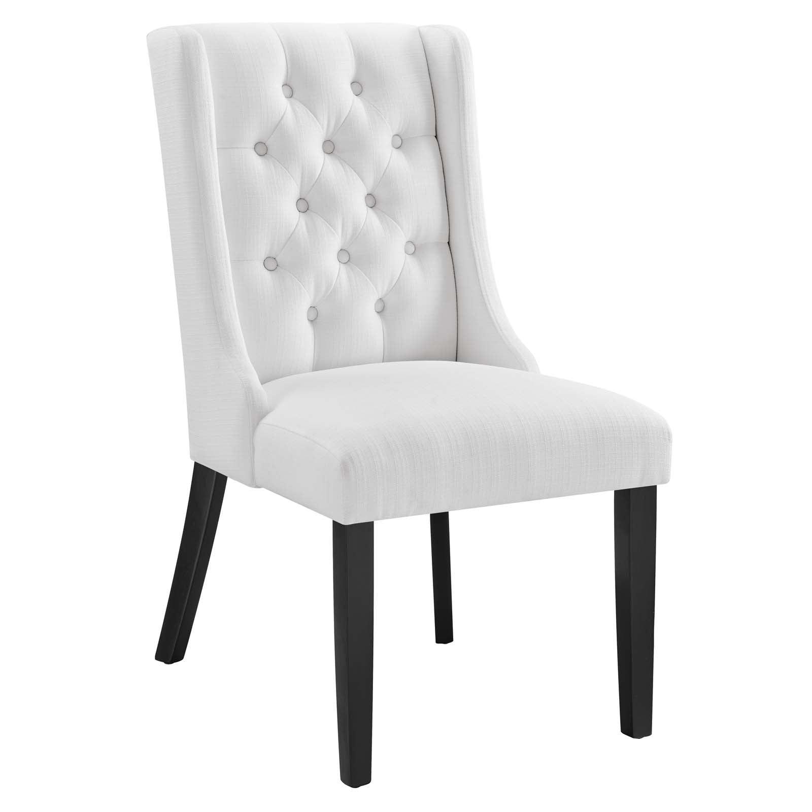 Modway Baronet Button Tufted Fabric Dining Chair FredCo