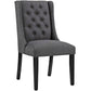 Modway Baronet Button Tufted Fabric Dining Chair FredCo