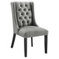 Modway Baronet Button Tufted Fabric Dining Chair FredCo