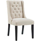 Modway Baronet Button Tufted Fabric Dining Chair FredCo