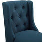 Modway Baronet Counter Bar Stool Upholstered Fabric Set of 2 FredCo