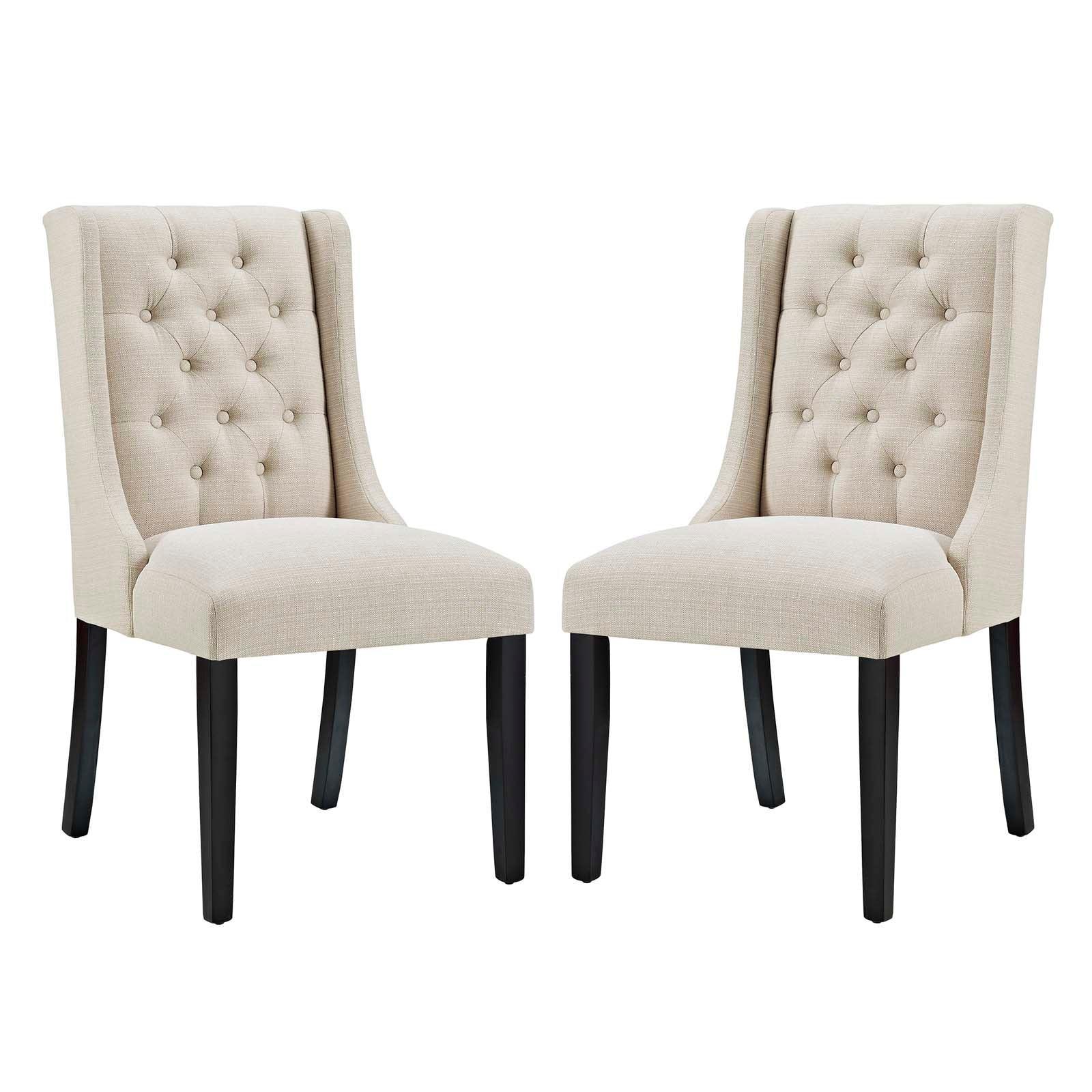 Modway Baronet Dining Chair Fabric Set of 2 FredCo