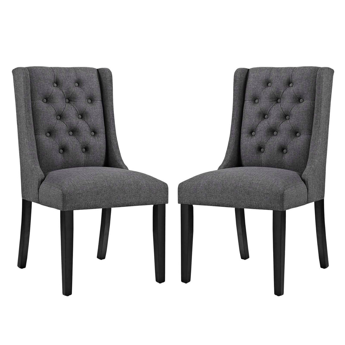 Modway Baronet Dining Chair Fabric Set of 2 FredCo