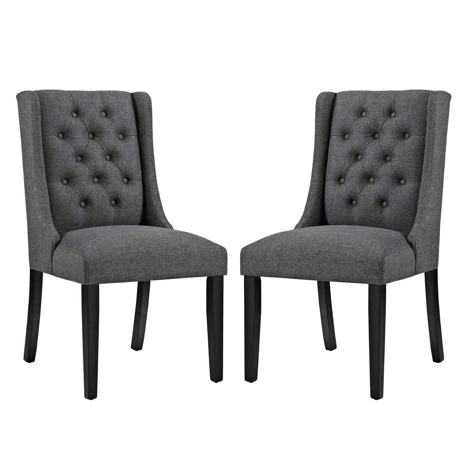 Modway Baronet Dining Chair Fabric Set of 2 FredCo