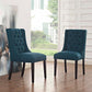 Modway Baronet Dining Chair Fabric Set of 2 FredCo