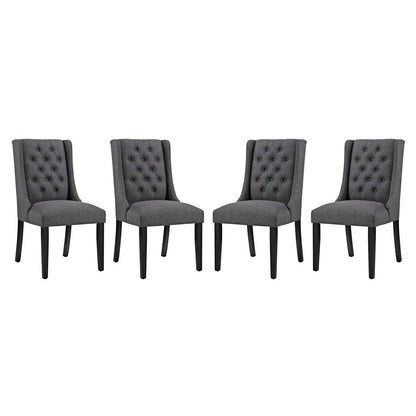 Modway Baronet Dining Chair Fabric Set of 4 FredCo