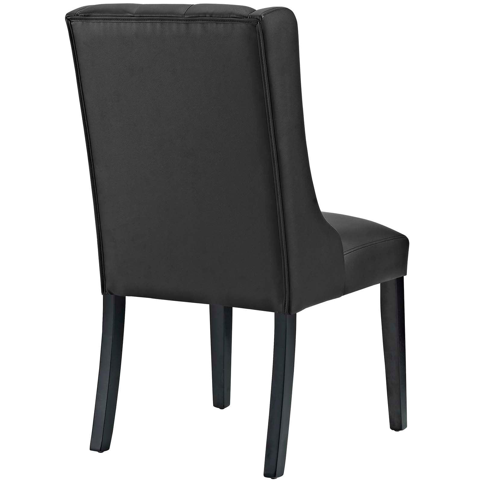 Modway Baronet Dining Chair Vinyl Set of 2 FredCo