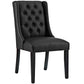 Modway Baronet Dining Chair Vinyl Set of 2 FredCo