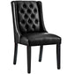 Modway Baronet Dining Chair Vinyl Set of 2, EEI-3950 FredCo