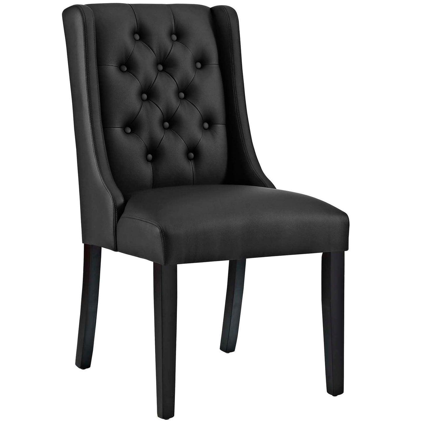 Modway Baronet Dining Chair Vinyl Set of 4 FredCo