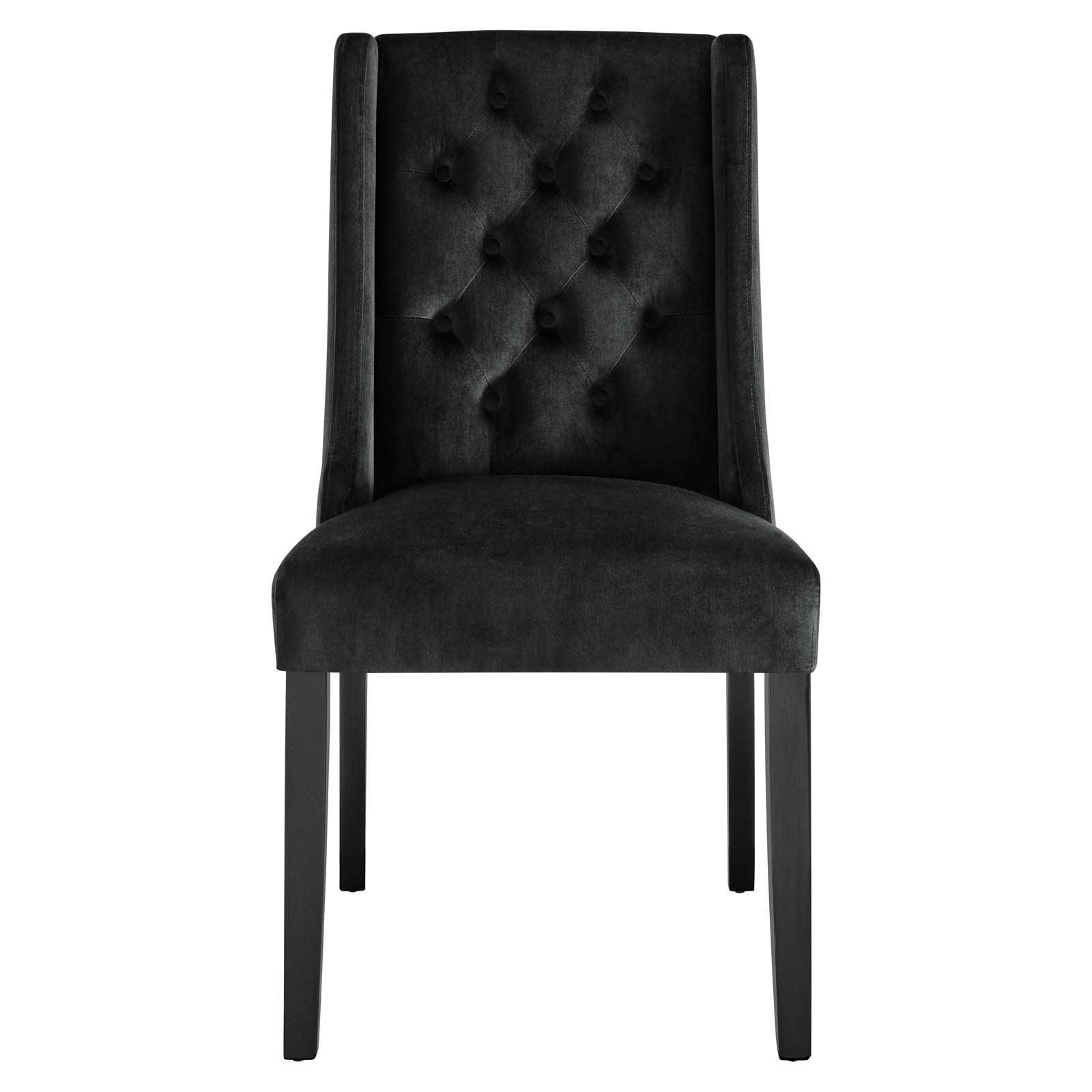 Modway Baronet Performance Velvet Dining Chairs - Set of 2 FredCo