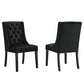 Modway Baronet Performance Velvet Dining Chairs - Set of 2 FredCo