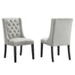 Modway Baronet Performance Velvet Dining Chairs - Set of 2 FredCo