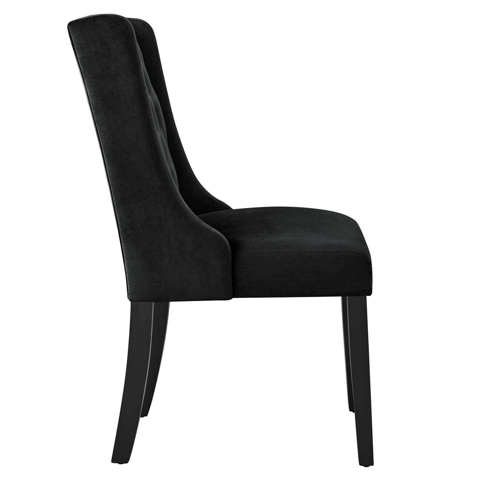Modway Baronet Performance Velvet Dining Chairs - Set of 2 FredCo