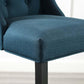 Modway Baronet Tufted Button Upholstered Fabric Bar Stool FredCo