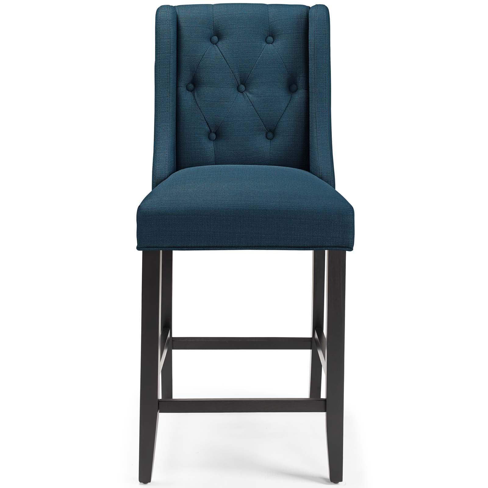 Modway Baronet Tufted Button Upholstered Fabric Counter Stool FredCo