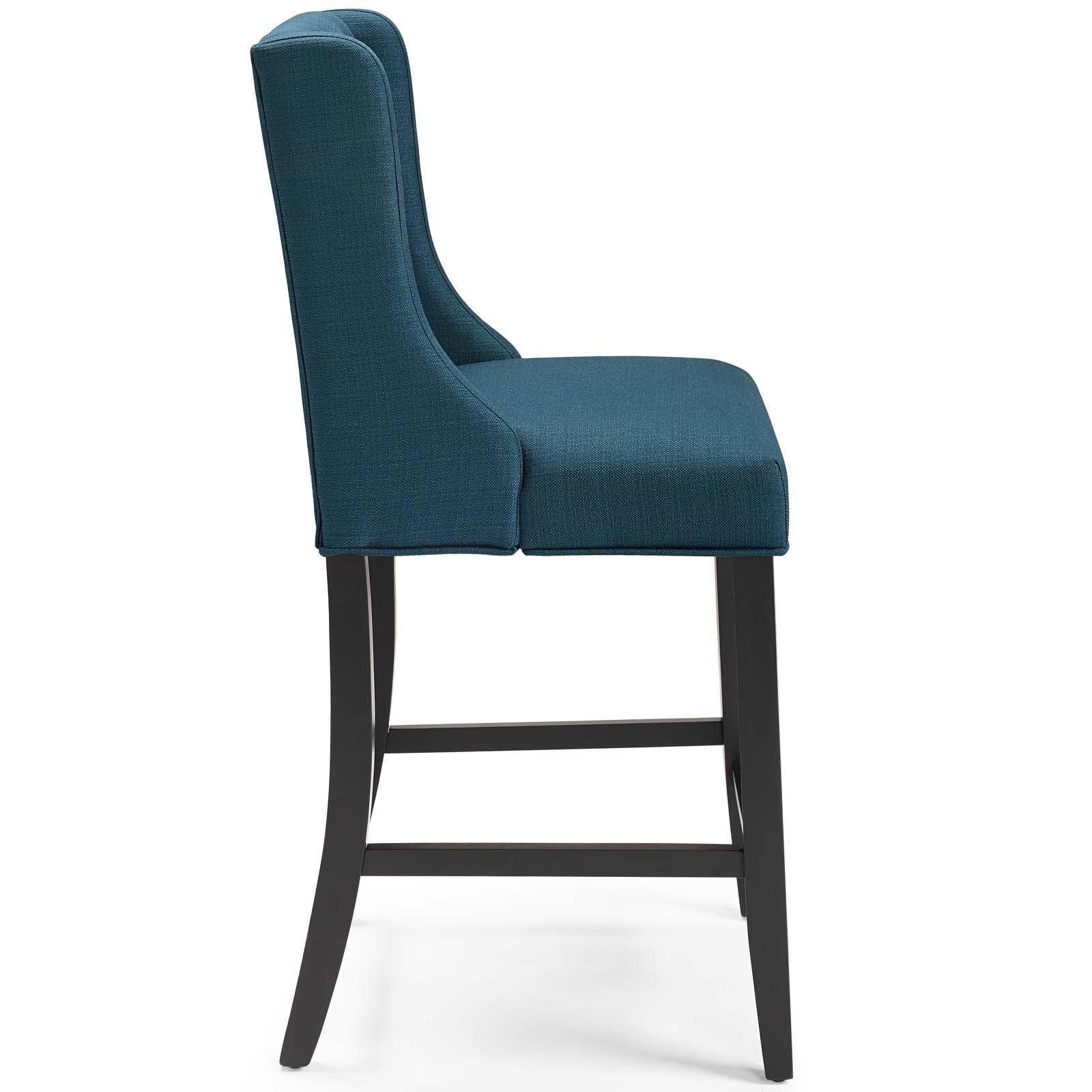 Modway Baronet Tufted Button Upholstered Fabric Counter Stool FredCo