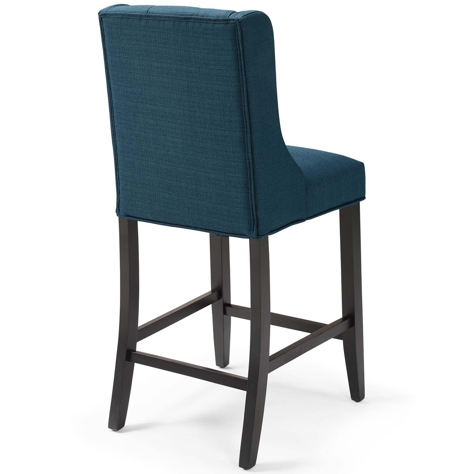 Modway Baronet Tufted Button Upholstered Fabric Counter Stool FredCo