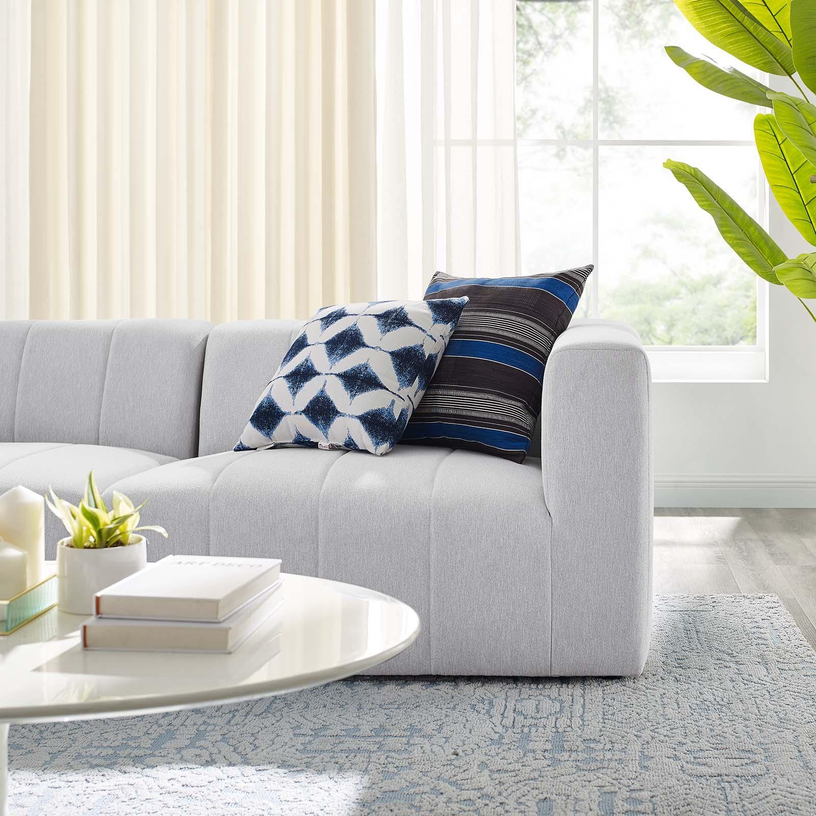 Modway Bartlett Upholstered Fabric 2-Piece Loveseat FredCo