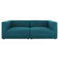 Modway Bartlett Upholstered Fabric 2-Piece Loveseat FredCo