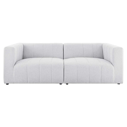 Modway Bartlett Upholstered Fabric 2-Piece Loveseat FredCo