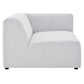 Modway Bartlett Upholstered Fabric 2-Piece Loveseat FredCo