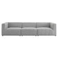 Modway Bartlett Upholstered Fabric 3-Piece Sofa FredCo