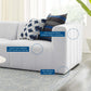 Modway Bartlett Upholstered Fabric 3-Piece Sofa FredCo