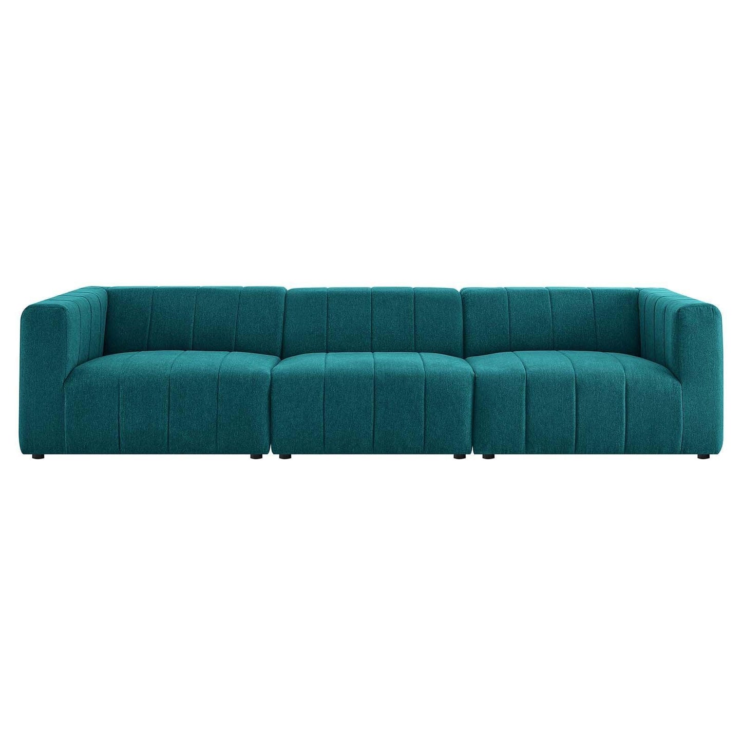 Modway Bartlett Upholstered Fabric 3-Piece Sofa FredCo
