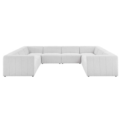 Modway Bartlett Upholstered Fabric 8-Piece Sectional Sofa FredCo