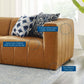 Modway Bartlett Vegan Leather 3-Piece Sofa FredCo