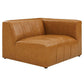 Modway Bartlett Vegan Leather 4-Piece Sectional Sofa FredCo
