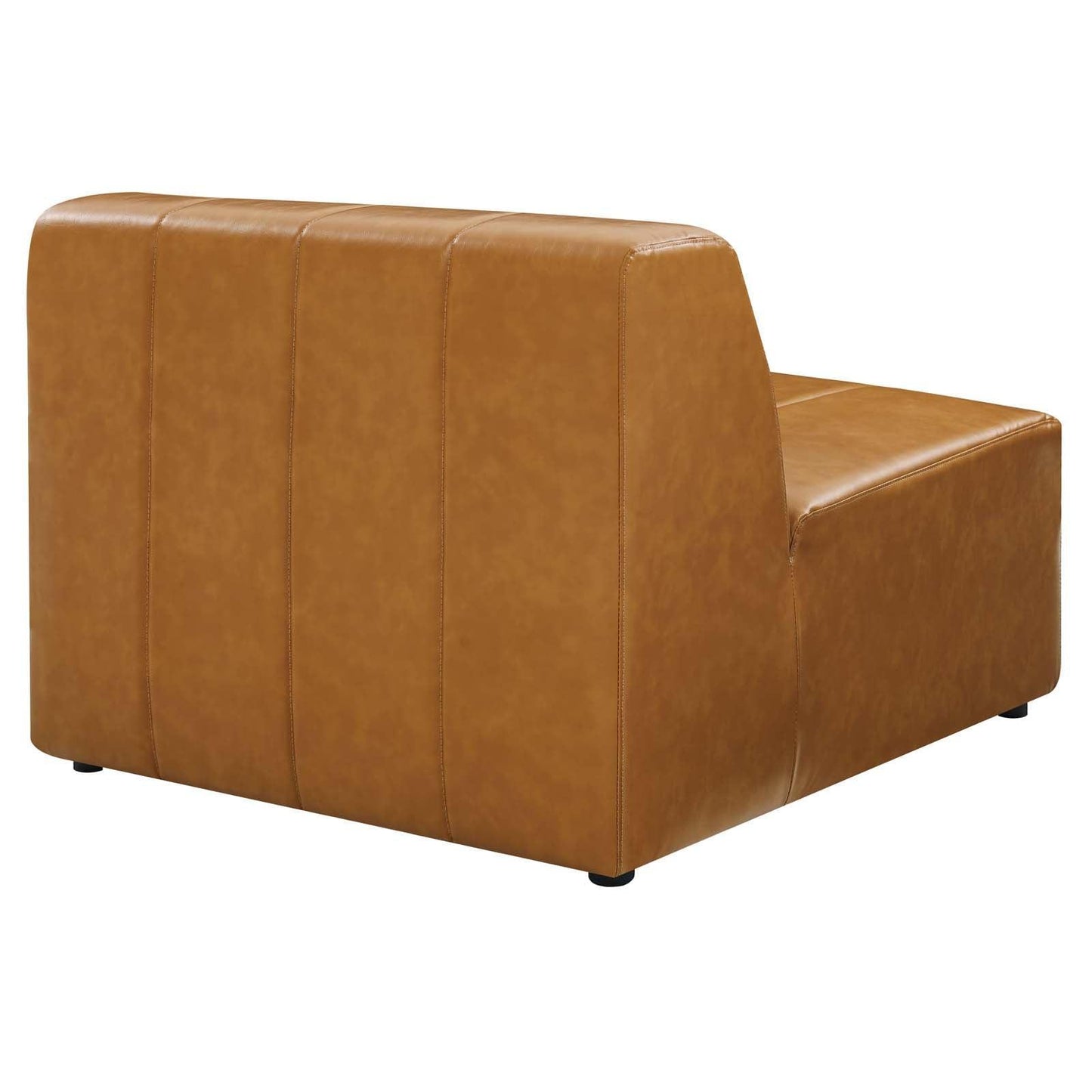Modway Bartlett Vegan Leather 5-Piece Sectional Sofa FredCo