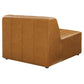 Modway Bartlett Vegan Leather 5-Piece Sectional Sofa FredCo