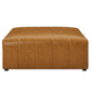Modway Bartlett Vegan Leather 6-Piece Sectional Sofa FredCo