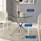 Modway Baton Round Dining Table FredCo